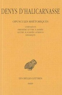 Enlarge image Cover: Denys d'Halicarnasse, Opuscules Rhetoriques - Les Belles Lettres