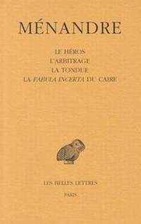 Enlarge image Cover: Menandre - Les Belles Lettres
