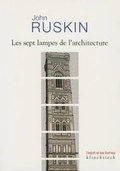 Cover: Les Sept Lampes de l'Architecture - Klincksieck