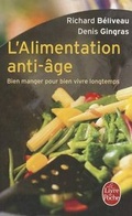 Cover: L'Alimentation Anti-Age - Livre de Poche
