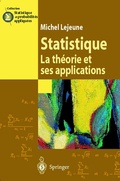Cover: Statistique. La th&eacute;orie et ses applications - Springer