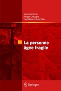 Cover: La personne &acirc;g&eacute;e fragile - Springer
