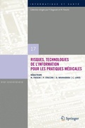 Cover: Risques, Technologies de l'Information pour les Pratiques M&eacute;dicales - Springer