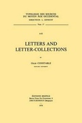 Cover: Typ 17 Letters and Letter-Collections, Constable - Brepols N.V.