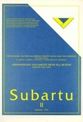 Cover: Administrative Documents from Tell Beydar (Seasons 1993-1995) - Brepols N.V.