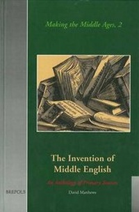 Enlarge image Cover: The Invention of Middle English - Brepols N.V.