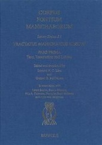 Enlarge image Cover: Tractatus Manichaicus Sinicus - Brepols N.V.