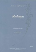 Cover: Eustache Du Caurroy, Meslanges - Brepols N.V.