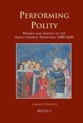 Cover: Performing Polity - Brepols N.V.