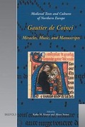 Cover: Gautier De Coinci - Brepols N.V.