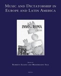 Cover: Music and Dictatorship in Europe and Latin America - Brepols N.V.