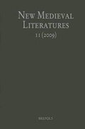 Cover: New Medieval Literatures 11 (2009) - Brepols N.V.