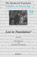Cover: The Medieval Translator. Traduire Au Moyen Age - Brepols N.V.