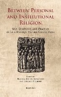 Cover: Between Personal and Institutional Religion - Brepols N.V.