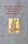 Cover: Preaching the Word in Manuscript and Print in Late Medieval England - Brepols N.V.