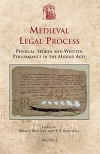 Enlarge image Cover: Medieval Legal Process - Brepols N.V.