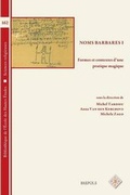 Cover: Noms Barbares I - Brepols N.V.