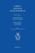 Cover: Manichaean Texts in Syriac - Brepols N.V.