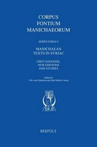 Enlarge image Cover: Manichaean Texts in Syriac - Brepols N.V.