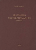 Cover: Les Traites Monarchomaques - Librarie Droz
