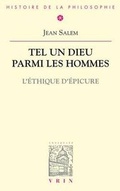 Cover: Tel Un Dieu Parmi Les Hommes - Librarie Philosophique J. Vrin