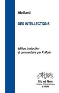 Cover: Des Intellections - Librarie Philosophique J. Vrin