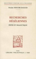 Cover: Recherches Hegeliennes - Librarie Philosophique J. Vrin