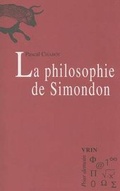 Cover: La Philosophie de Simondon - Librarie Philosophique J. Vrin