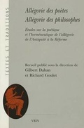 Cover: Allegorie Des Poetes, Allegorie Des Philosophes - Librarie Philosophique J. Vrin