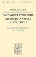Cover: Contingence Et Necessite Des Lois de la Nature Au Xviiie Siecle - Librarie Philosophique J. Vrin