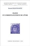 Cover: Plotin Et l'Ordonnancement de l'Etre - Librarie Philosophique J. Vrin