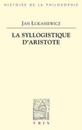 Cover: La Syllogistique d'Aristote - Librarie Philosophique J. Vrin