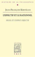 Cover: L'Effectif Et Le Rationnel - Librarie Philosophique J. Vrin