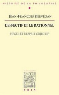 Enlarge image Cover: L'Effectif Et Le Rationnel - Librarie Philosophique J. Vrin