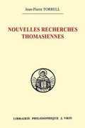 Cover: Nouvelles Recherches Thomasiennes - Librarie Philosophique J. Vrin