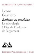 Cover: Rationes Ex Machina - Librarie Philosophique J. Vrin