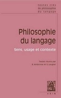 Cover: Textes Cles de Philosophie Du Langage - Librarie Philosophique J. Vrin