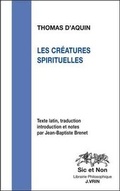 Cover: Les Creatures Spirituelles - Librarie Philosophique J. Vrin