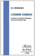Cover: L'Homme Commun - Librarie Philosophique J. Vrin