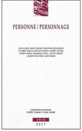 Cover: Personne / Personnage - Librarie Philosophique J. Vrin