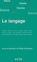Cover: Le Langage - Librarie Philosophique J. Vrin