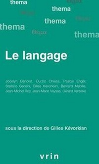 Enlarge image Cover: Le Langage - Librarie Philosophique J. Vrin