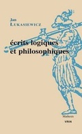 Cover: Ecrits Logiques Et Philosophiques - Librarie Philosophique J. Vrin