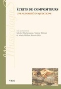 Cover: Ecrits de Compositeurs - Librarie Philosophique J. Vrin