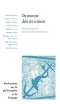 Cover: Du Nouveau Dans Les Sciences - Librarie Philosophique J. Vrin