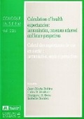 Cover: Calculation of Health Expectancies - John Libbey Eurotext