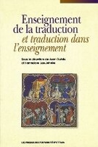 Abbildung von: Enseignement de la Traduction Et Traduction Dans l'Enseignement - University of Ottawa Press