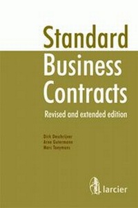 Abbildung von: Standard Business Contracts - Second Revised and Extended Edition (CD-Rom Included) - Larcier