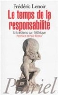 Cover: Le temps de la responsabilite - Pluriel