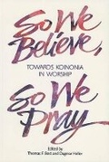 Cover: So We Believe, So We Pray - World Council of Churches (WCC Publications)